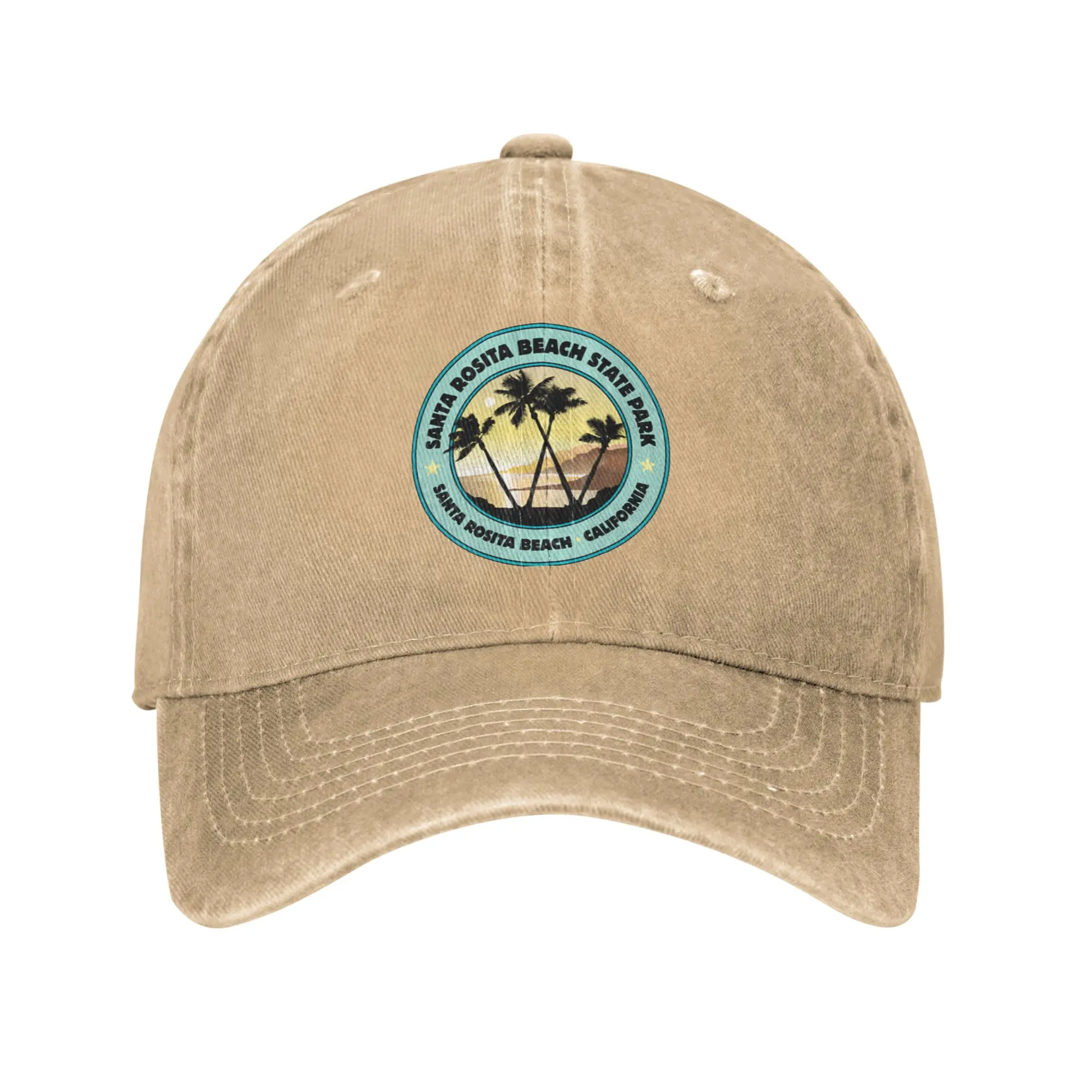 Fashion Santa Rosita Beach State Park baseball cap  Cycling And Running Sharp Visors