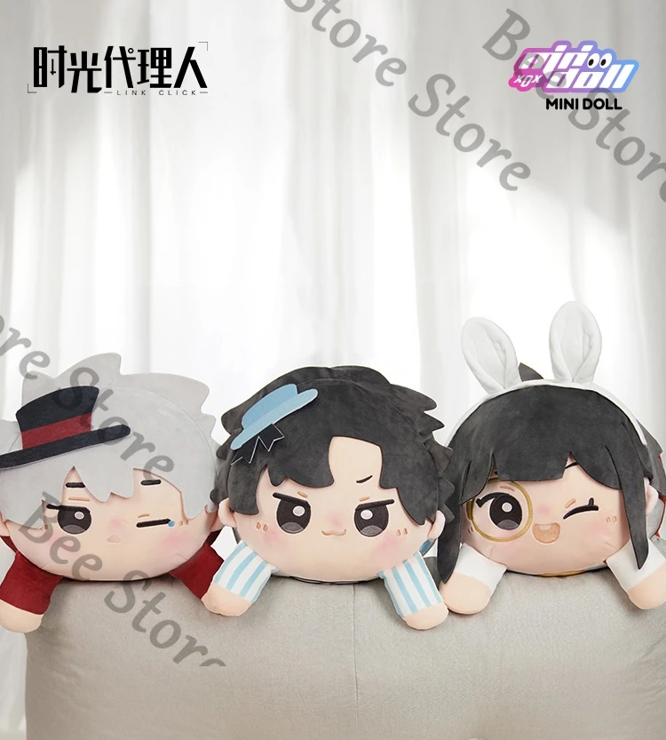 

Официальная подлинная серия Link Click Time Wonderland, плюшевая подушка для лежания, Чарльз Лукас Джо, милый мультфильм, коллекционное издание, подарок