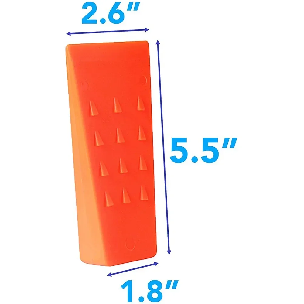 Imagem -06 - Cunhas de Corte de Árvore de 14cm Cunhas de Motosserra de Plástico Resistentes ao Desgaste Suprimentos de Registro Acessórios de Motosserra de Segurança
