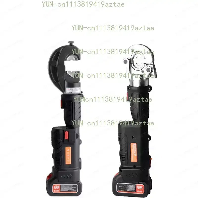 Handheld Straight Grip Lithium Electric Hydraulic Crimping Tool 2-in-1 Cable Cutter for Copper Aluminum Terminals