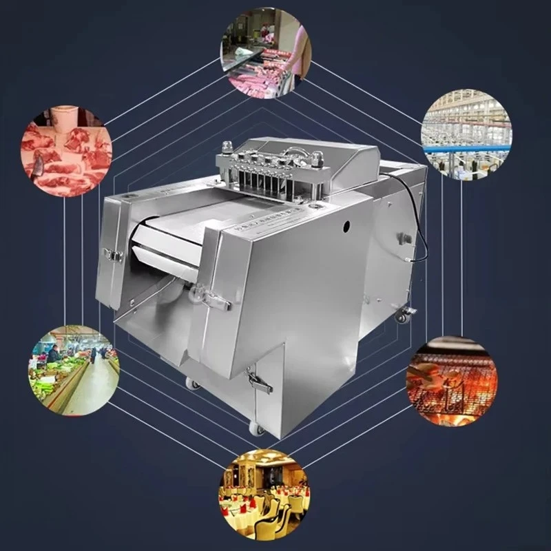 آلة تقطيع لحم البقر والدجاج الطازج الأوتوماتيكية بالكامل، آلة تقطيع العظام الكبيرة الأوتوماتيكية بالكامل #1