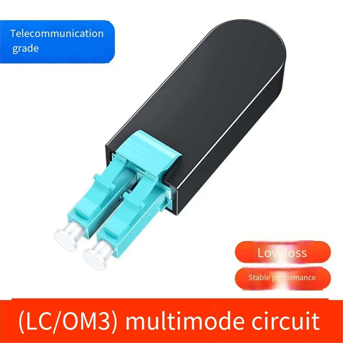 cabo-adaptador-de-loopback-Optico-lc-om3-multi-modo-2-pecas-para-aplicacoes-de-teste-acoplador-de-loopback-de-fibra-Optica