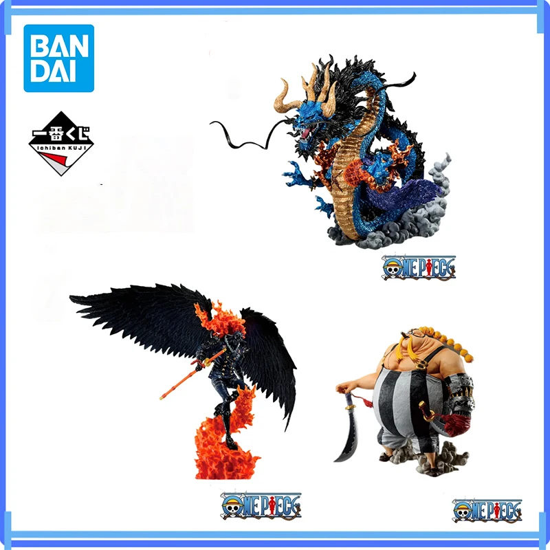 

Bandai Ichiban в наличии, оригинальные Kuji One Piece Ex Warriors Who Stand with Dragons Queen King, аниме-фигурки, модель в штучной упаковке, игрушка в подарок