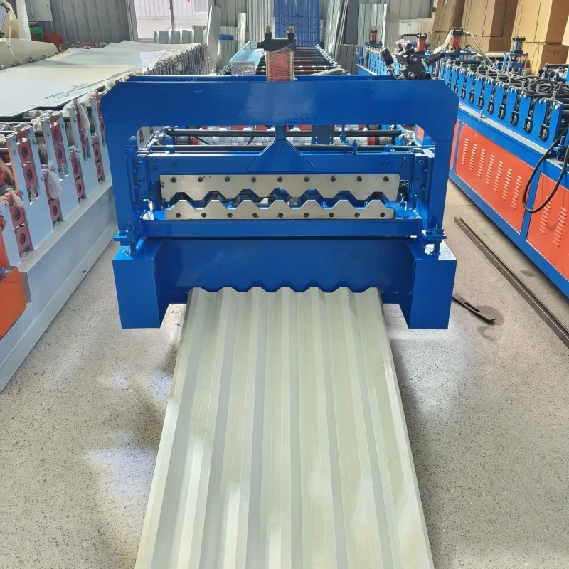 Weather-Resistant Roof Sheet Machine and Tile Making Machine for Coastal Steel Cabins with Anti-Rust Coating