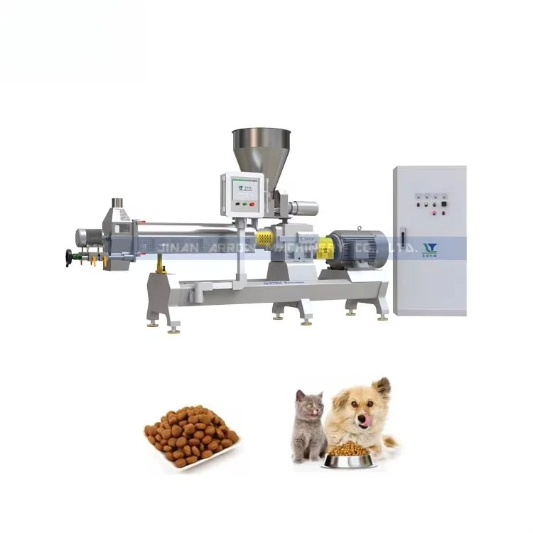 آلة بثق أغذية الكلاب والقطط الأوتوماتيكية آلة تصنيع أغذية الحيوانات الأليفة عالية الإنتاجية #2