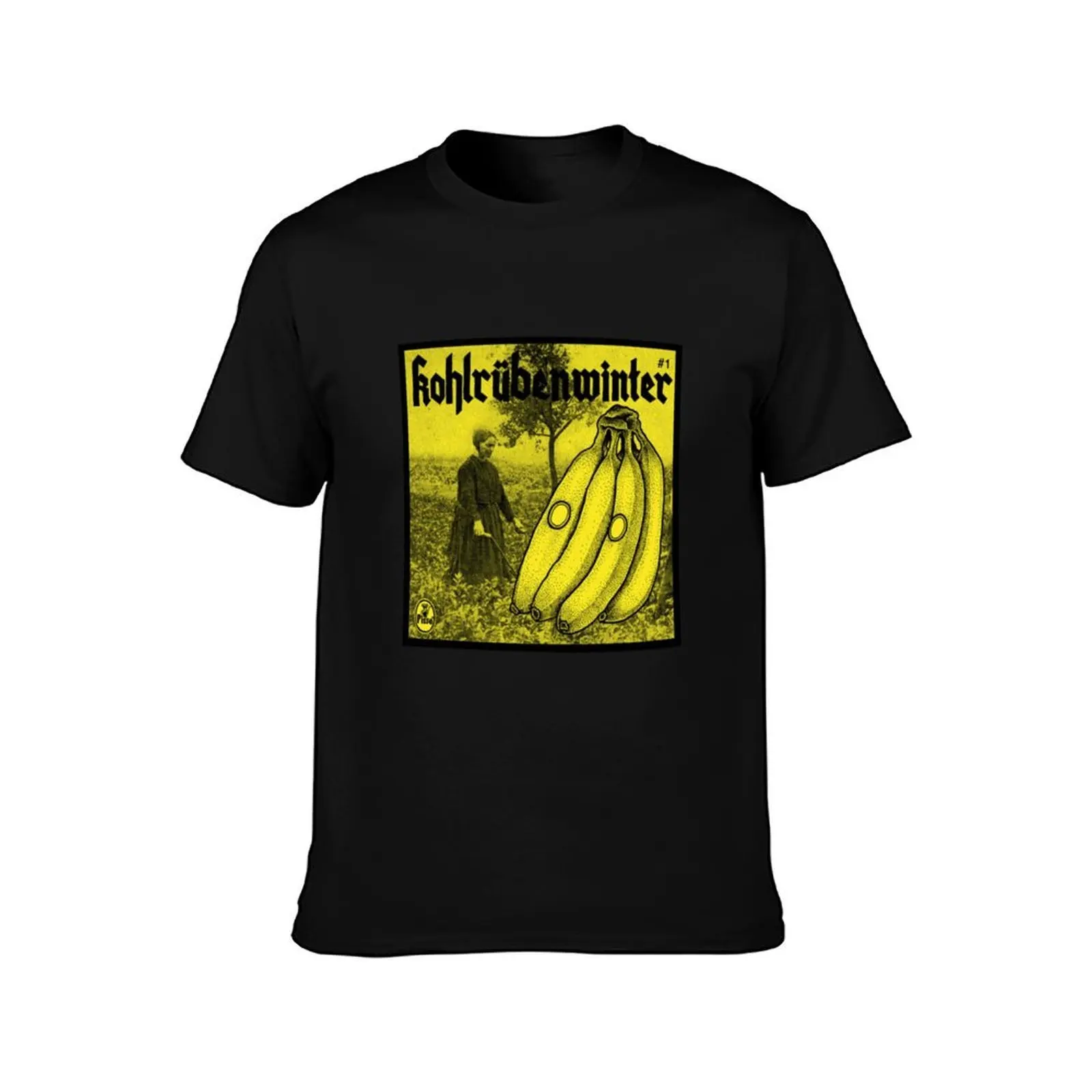 Pisse Kohlrubenwinter Album T-Shirt Plus Size Basic Cotton T-Shirt