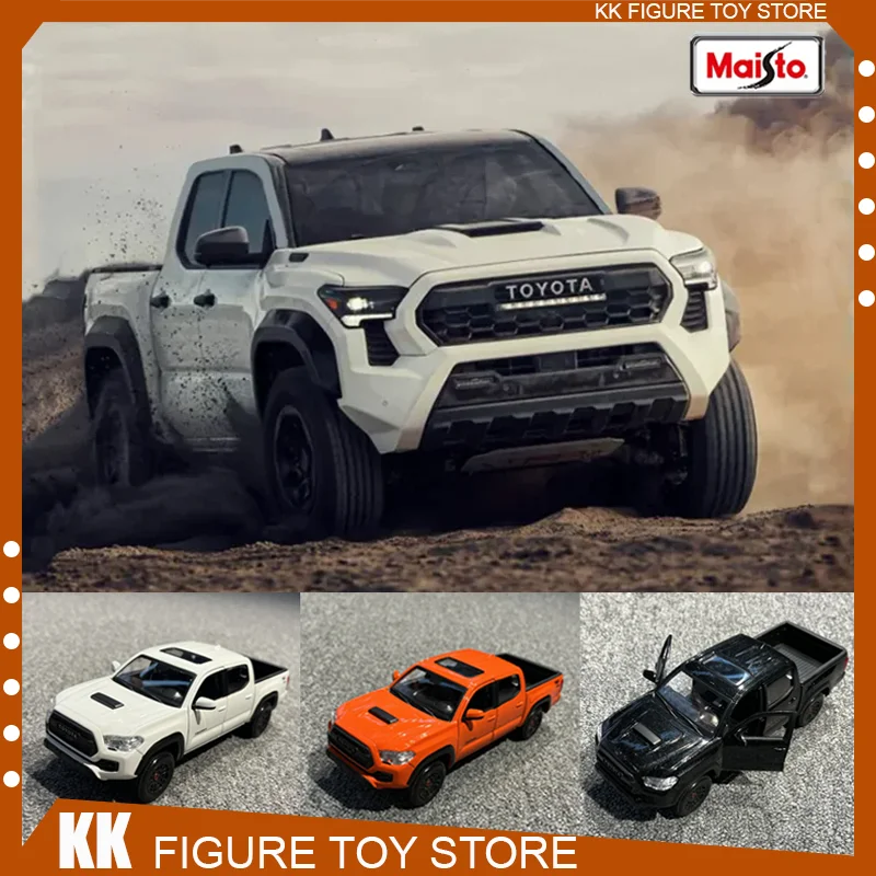 

Maisto 1:27 2023 Toyota Tacoma Trd Pro Pickup Diecast Model Edition Modified Version Alloy Luxury Vehicle Toys Car Birthday Gift