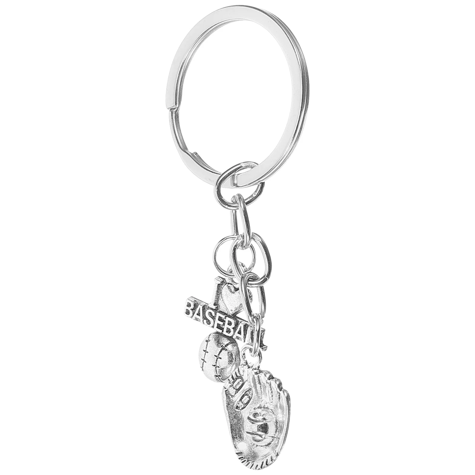 

Baseball Keychain Alloy Gifts Keychains Bag Pendant Backpack Baseball Pendant Commemorative Item Team SportsSouvenir
