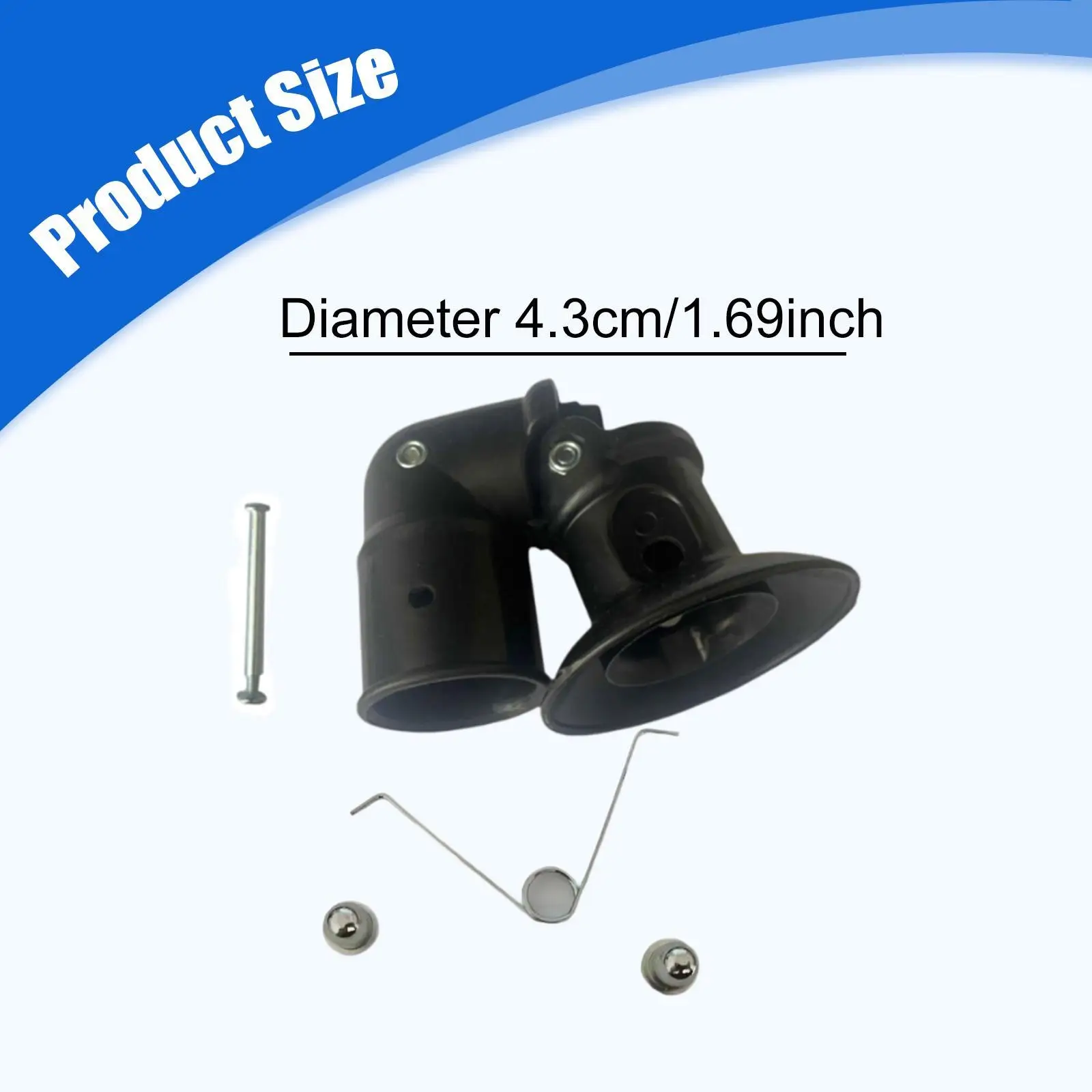 Patio Umbrella Accessories Outdoor Umbrella Practical Connector Setting Replacement Parts for Yard Outside Beach Picnics Balcony