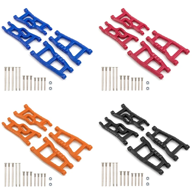 

RC Nylon Front and Rear Suspension Arm Set for 1/10 Traxxas Slash 2WD VXL Nitro Slash Rustler F-150 Raptor RC Car Upgrades Parts