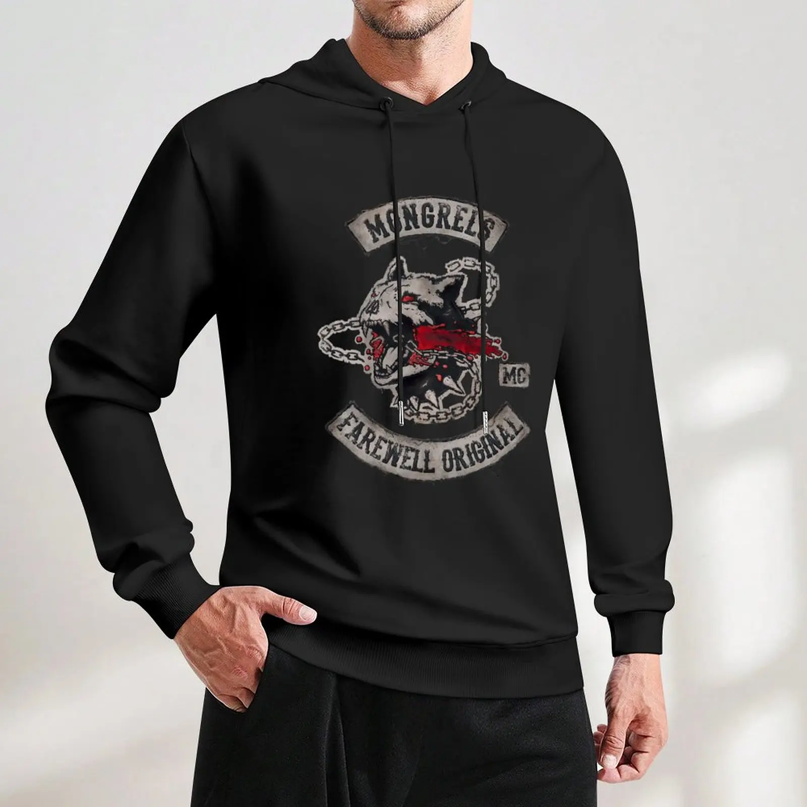 Copia de Mongrel Days Gone Pullover Hoodie herenkleding heren merkkleding trainingspakken