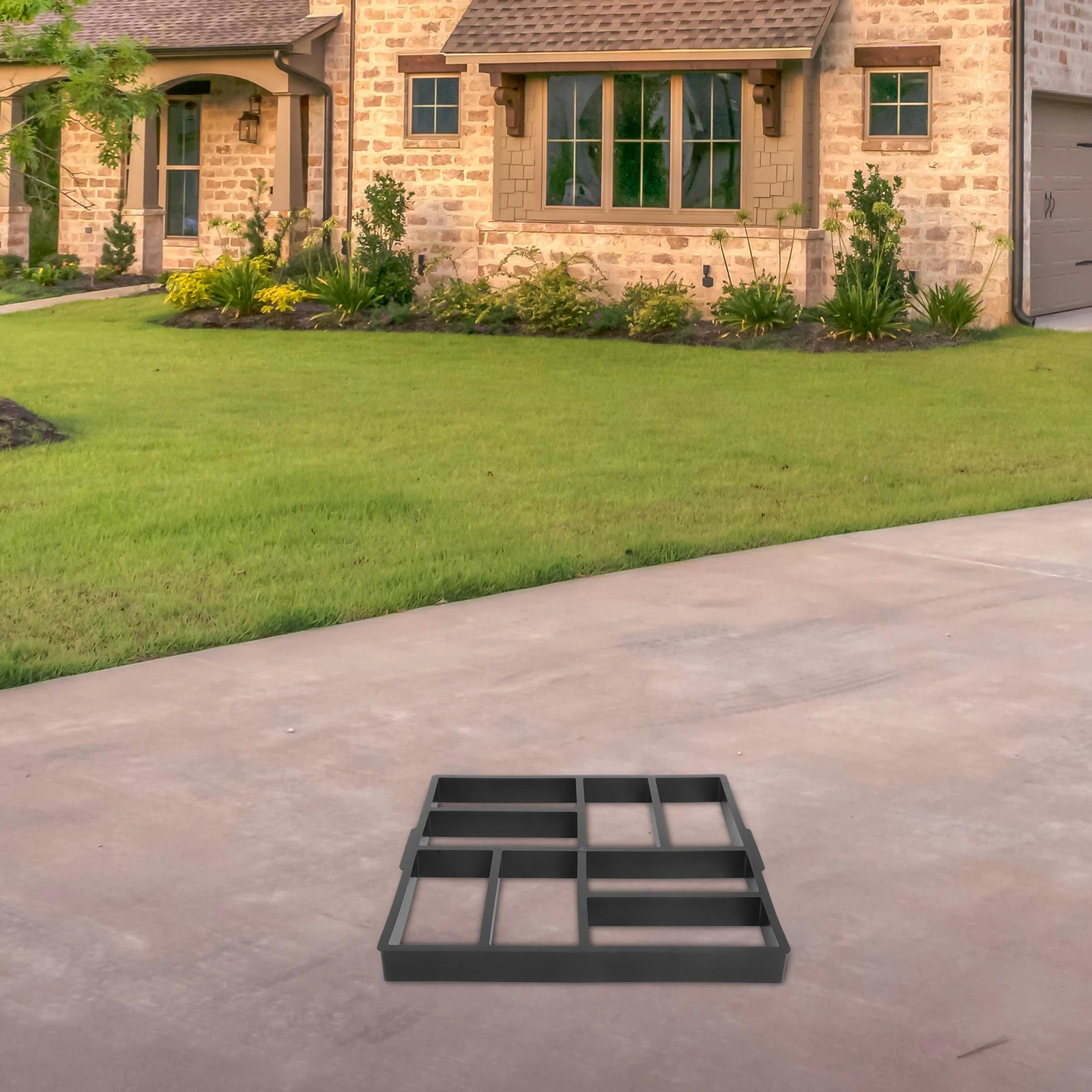 

Cement Molds for Stepping Stones Paving Mold Concrete Patio Garden Path Maker Reusable Plastic Stone