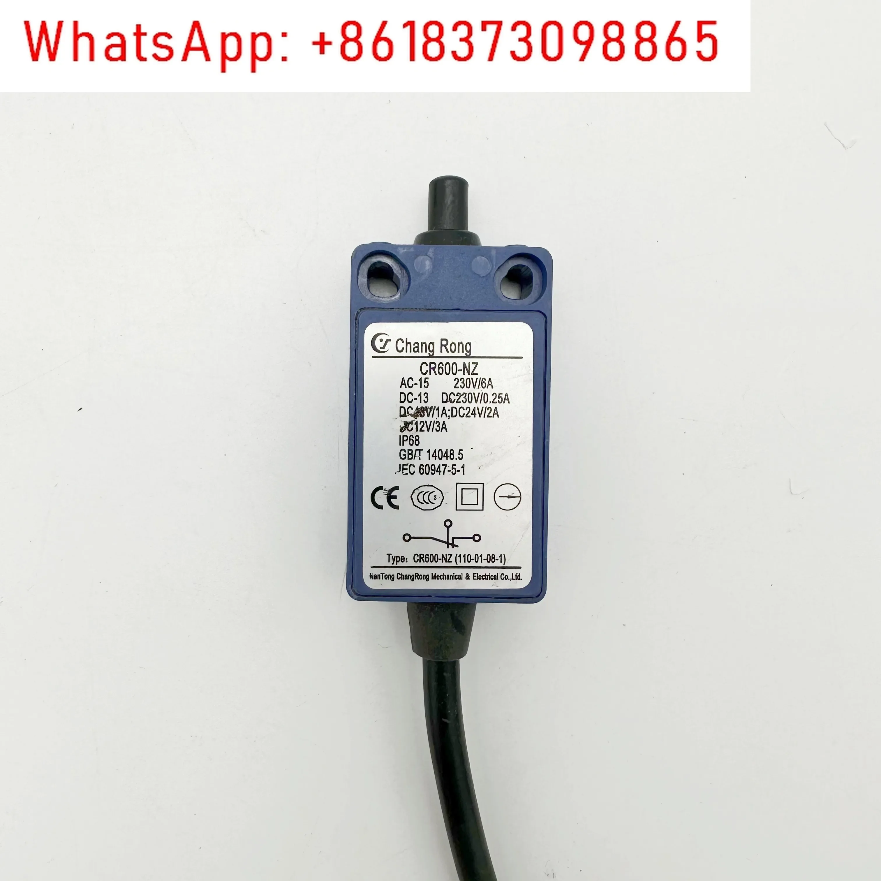 Suitable for elevator buffer tensioner switch CR600-NZ NF manual automatic reset switch