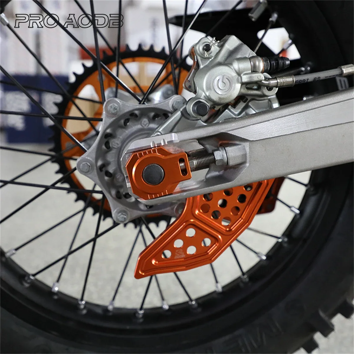 Rear Brake Disc Guard Protector For KTM 125 250 350 450-530 XCW XCFW EXC EXCF SX SXF XC XCF 6Days TPI 2004-2023 modify Motocross