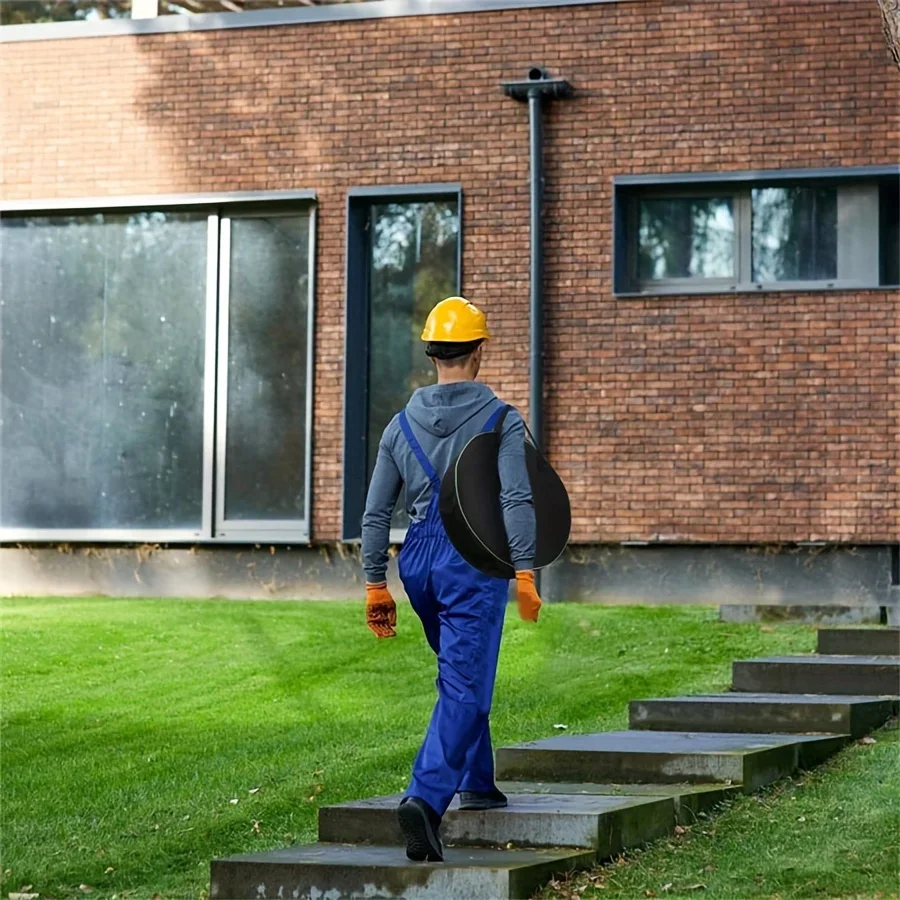 Waterproof Oxford cloth circular tool bag – portable hardware and car charging cable storage bag