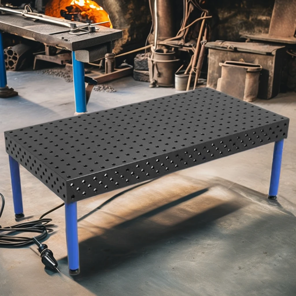 Factory Best Selling High Quality Durable 3D/2D 3000*1500 Welding Table Cast Iron Steel Nitriding Best Soldering New