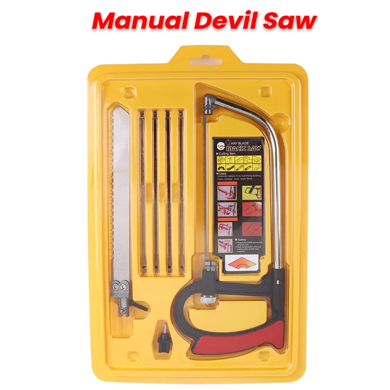 Multifunction Mini Saw Multi-purpose Woodworking Line Manual Devil Saw Small Hack Model Saw Hand Tool