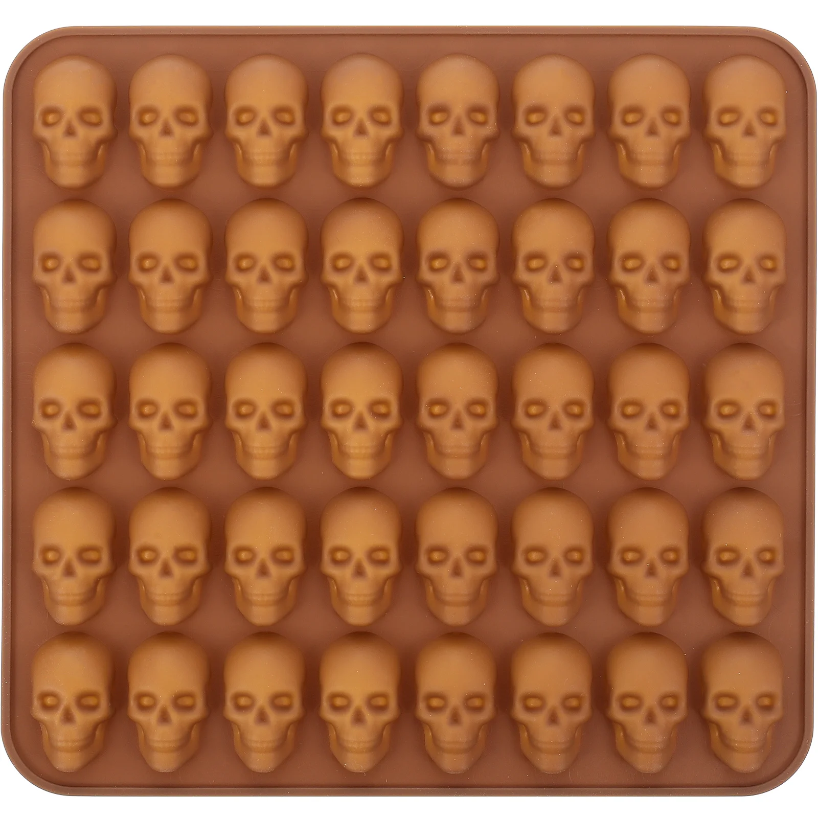 Skull Mold Flexible Silicone Molds Cake Gummy Dessert Creative Props Silica Gel DIY Cookie Cooking Cakes