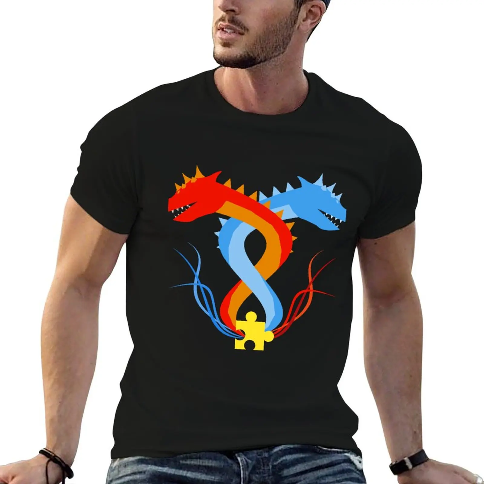 

The Brothers Chilly & Chilli T-Shirt cute tops quick-drying cotton graphic tees mens clothes