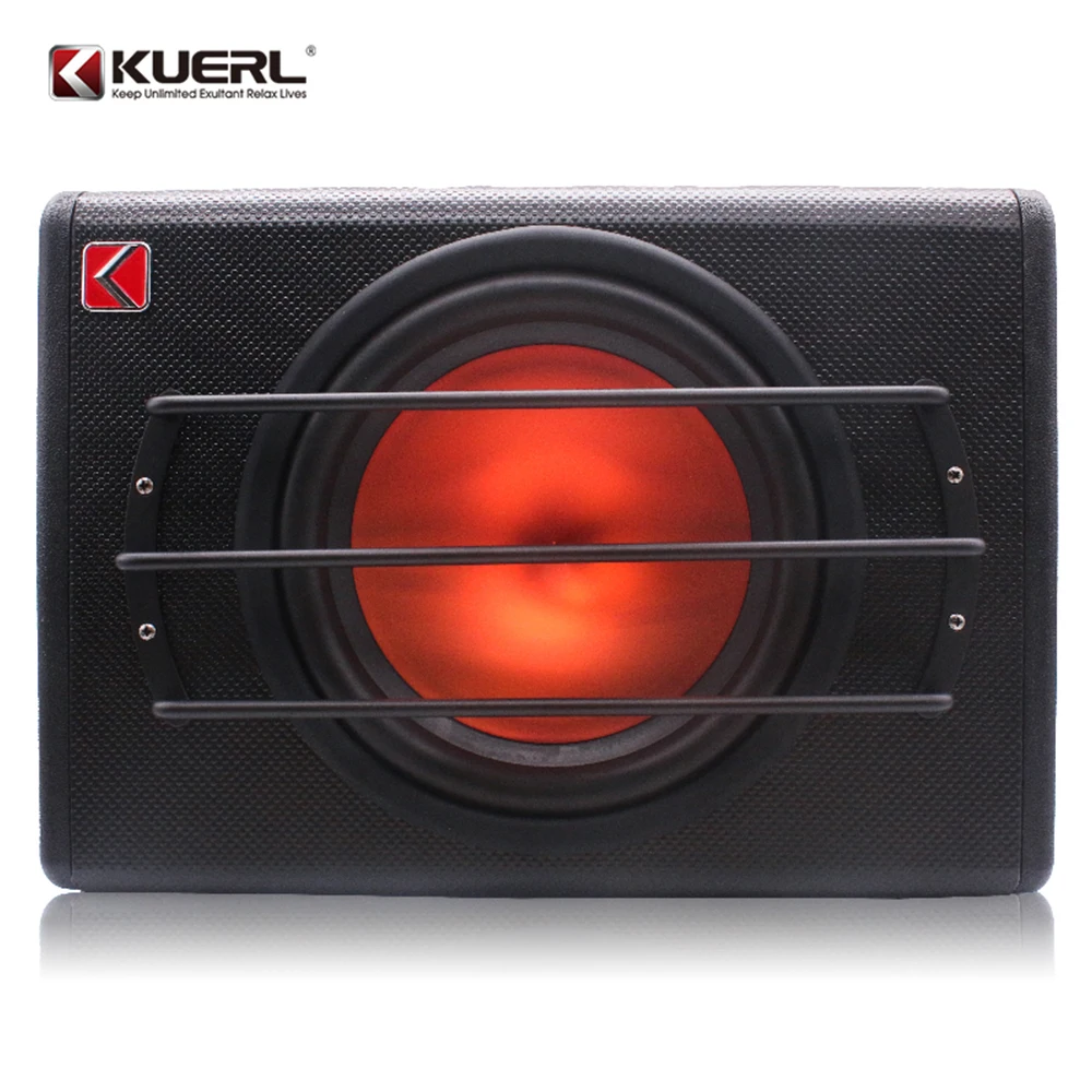 High Quality 1500W Trapezoid Subwoofer High Power 10 Inch Active Car Subwoofer