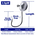 2.5g Size4 Hook