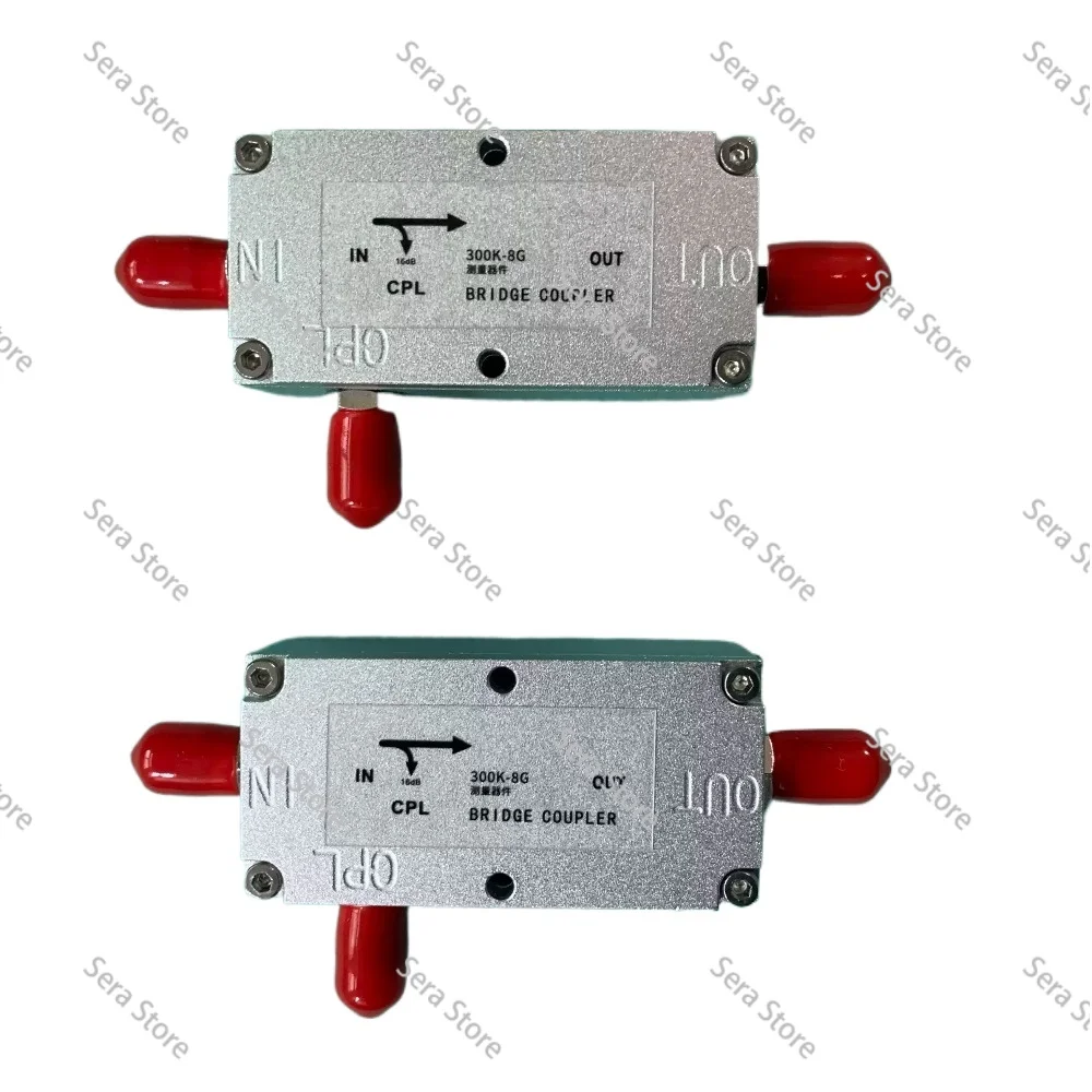 Directional Bridge, Directional Coupler, 300k~8G 16dB Reflection Bridge, Standing Wave Bridge, Stainless Steel Joint CPB16-008