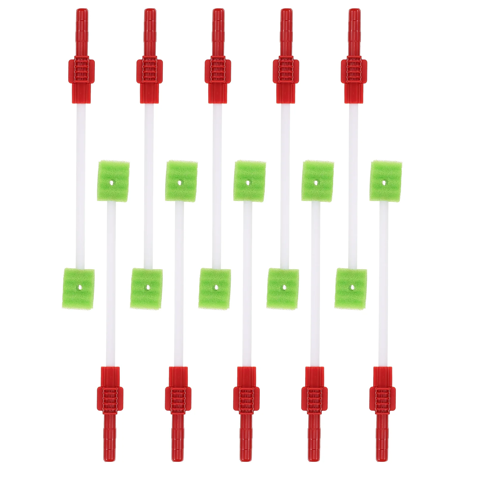 일회용 스펀지 스틱, 가래 흡인, 간호 케어 튜브, 칫솔 스폰지, 가래 브러시, 구강 케어 스폰지 스틱, 10 개