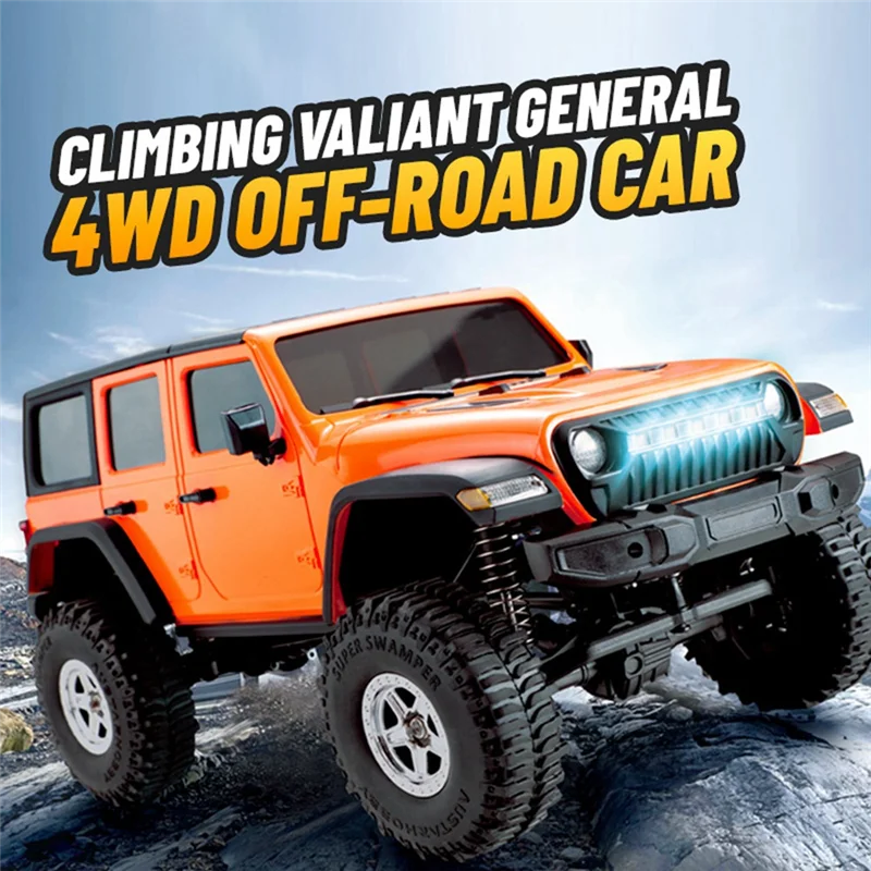 

B05C-Climbing RC Model Car 1:18 Scale Simulation Jeep Off-Road Crawler 2.4G Remote Control Full Scale Gift
