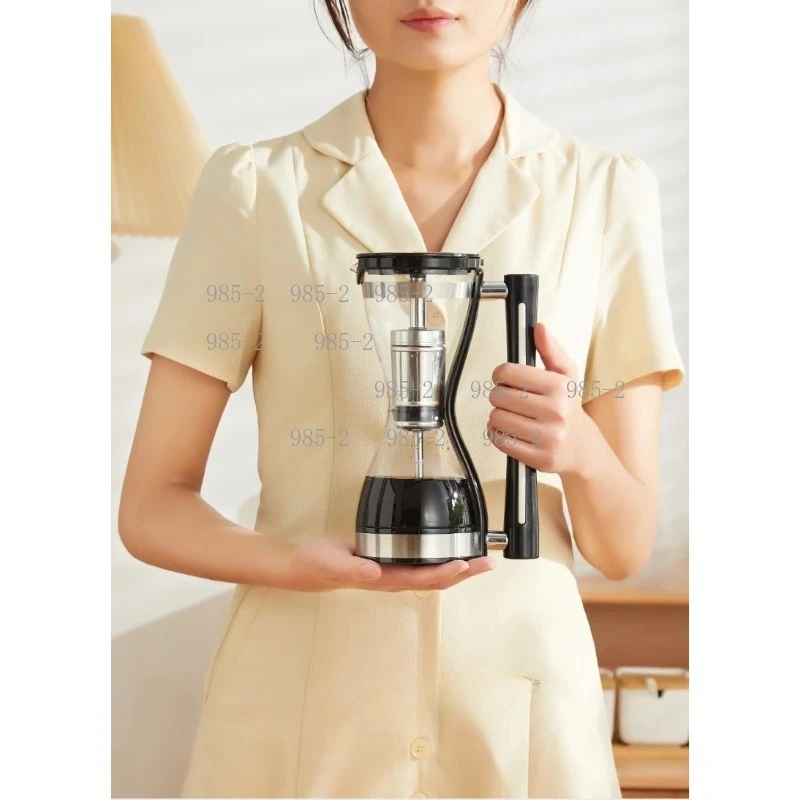 Electric Siphon Coffee Pot, 220V Heating Base Design, Hand Brewed Coffee Maker for Home and Office