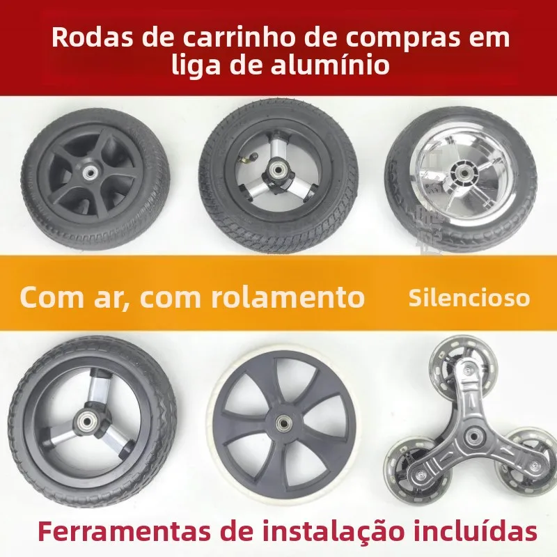 roda-de-carrinho-de-compras-em-liga-de-aluminio-com-rolamento-duplo-de-aco-inoxidavel-borracha-antiderrapante-silenciosa-e