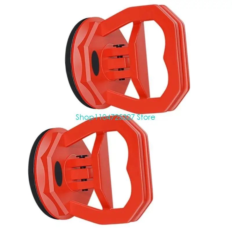 D8KF High Capacity Glass Suction Cup with Pressure Gauge Metal Heavy Suction Simple Operate for Moving Heavy Glass & Tile