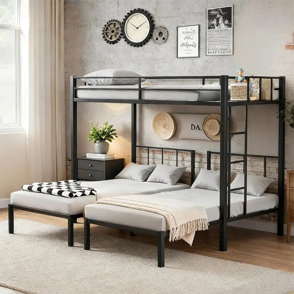 Triple Bunk Bed Twi…