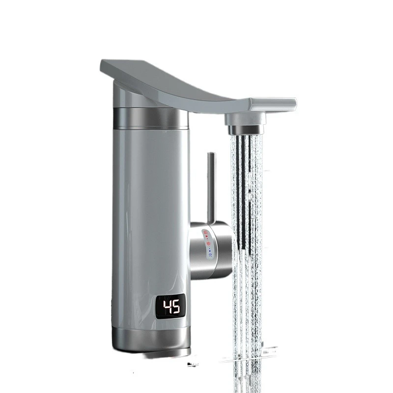 

Tankless Smart Mini Portable Hot and Cold Led Electric Faucet Water Heater Faucet for Bathroom and Kitchen