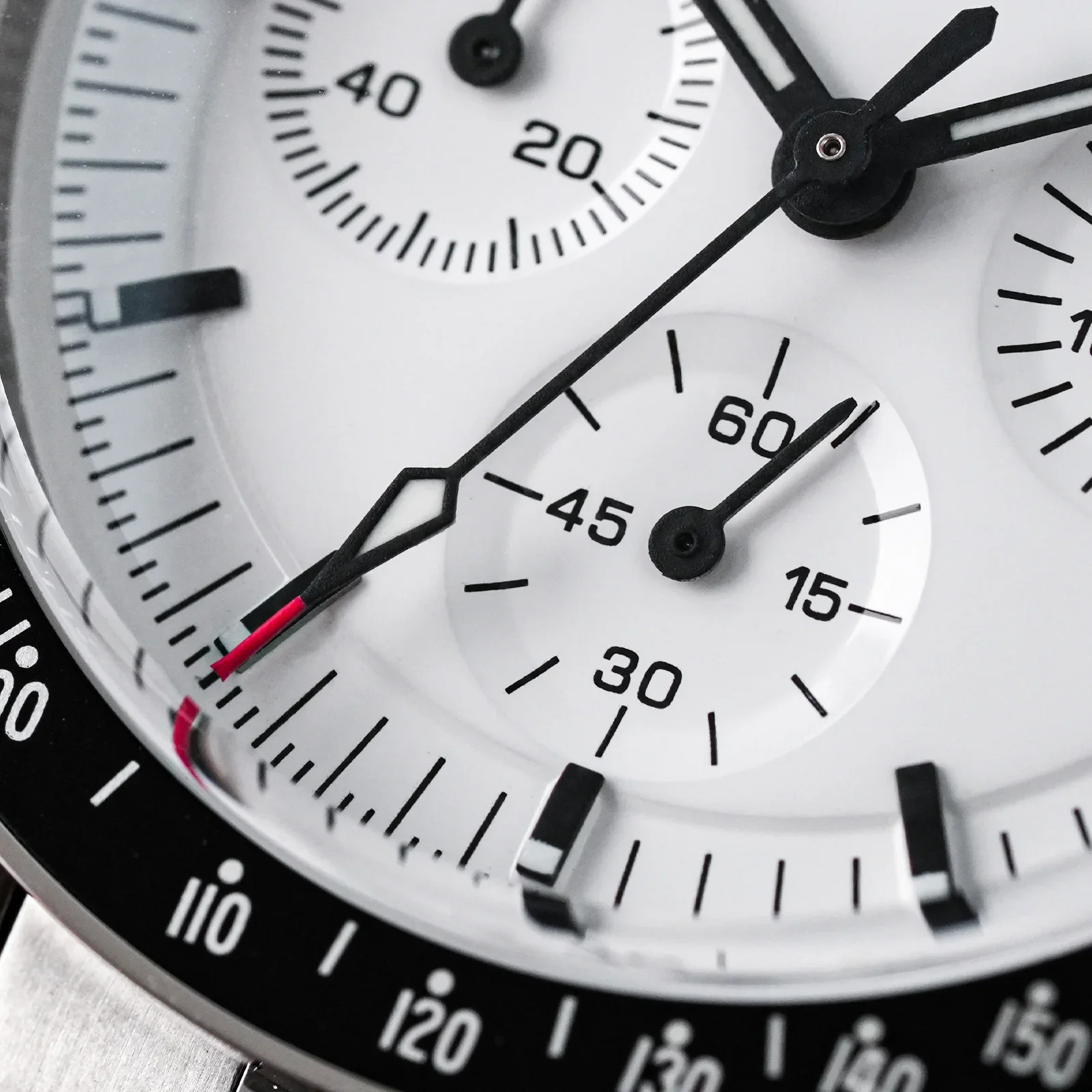 Watchdives WD1860 40mm Dive Watch VK63 Chronograph Quartz Movement