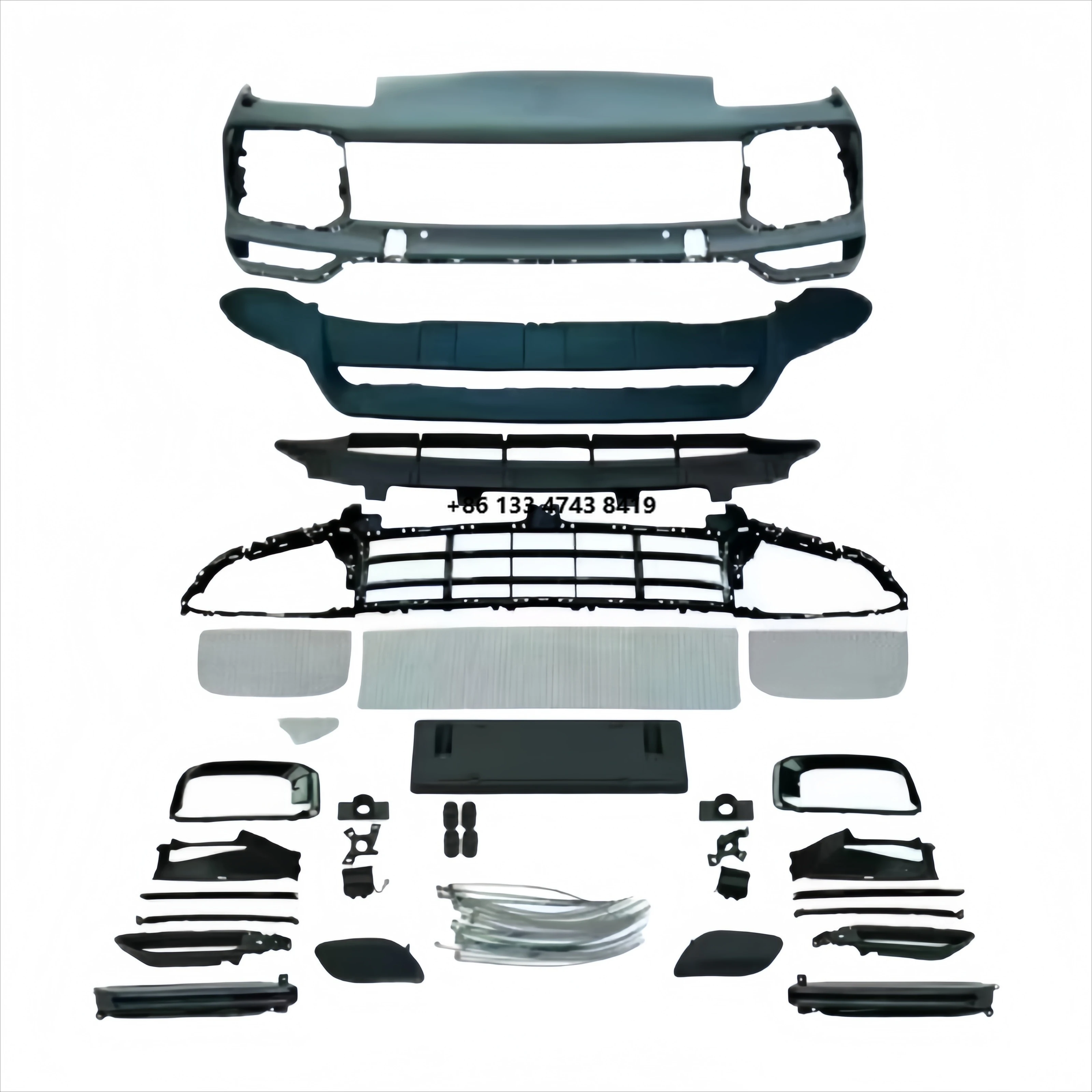 

Suitable for upgrading the model's front bumper kit to the new model. 2007-2010 model