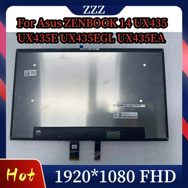 

For Asus ZENBOOK 14 UX435 UX435E UX435EGL UX435EA LCD Display Panel LCD Touch Screen Digitizer ASSEMBLY 1920*1080