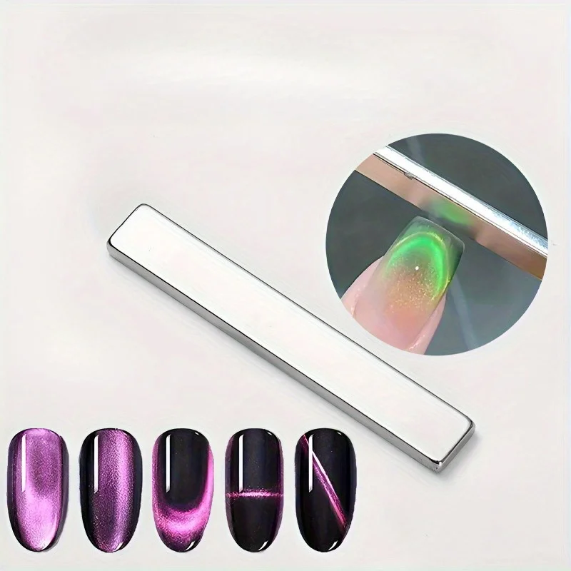 Nail Art Magnetic Pen 3D Cat Eye Painting Nails Art Design Dual-Ended Magnet Wand Gel Polish Magic for Christmas Manicure