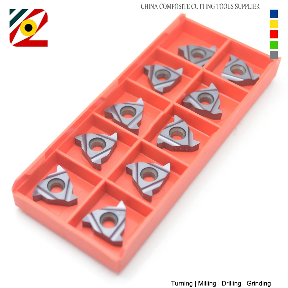 EDGEV 16ER 16IR 7W 8W 9W 10W 11W 12W 14W 16W 18W 20W 24W 26W 28W utensile per tornitura filettatura inserto in metallo duro CNC