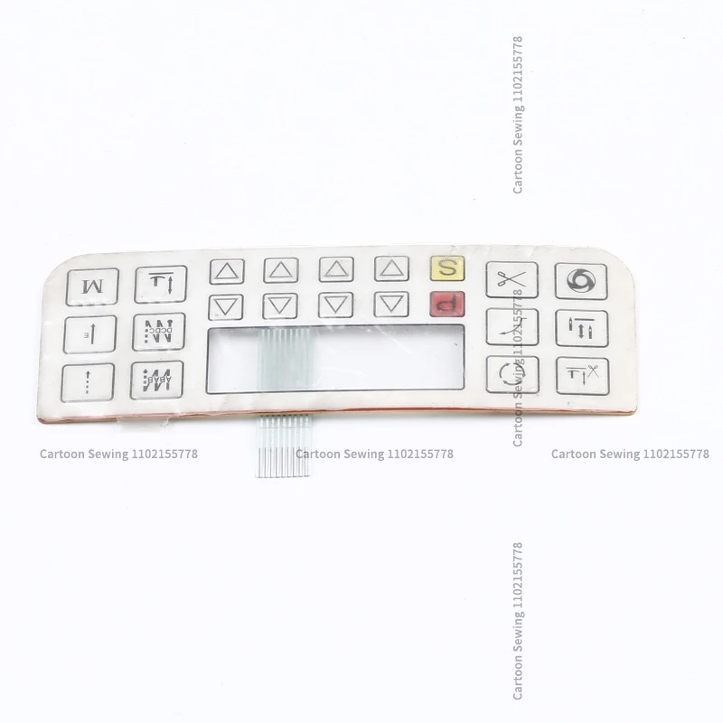 1 pz pannello operativo bordo adesivo membrana pellicola tastiera pulsante interruttore carta sistema Qixing per Hulong HMC Wansheng industriale