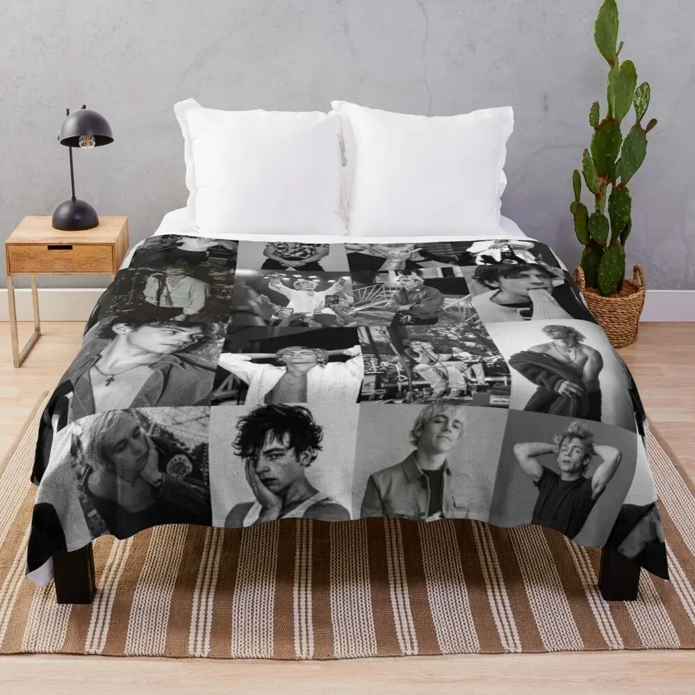 Ross Lynch Throw Blanket Sofa Quilt Warm Blankets