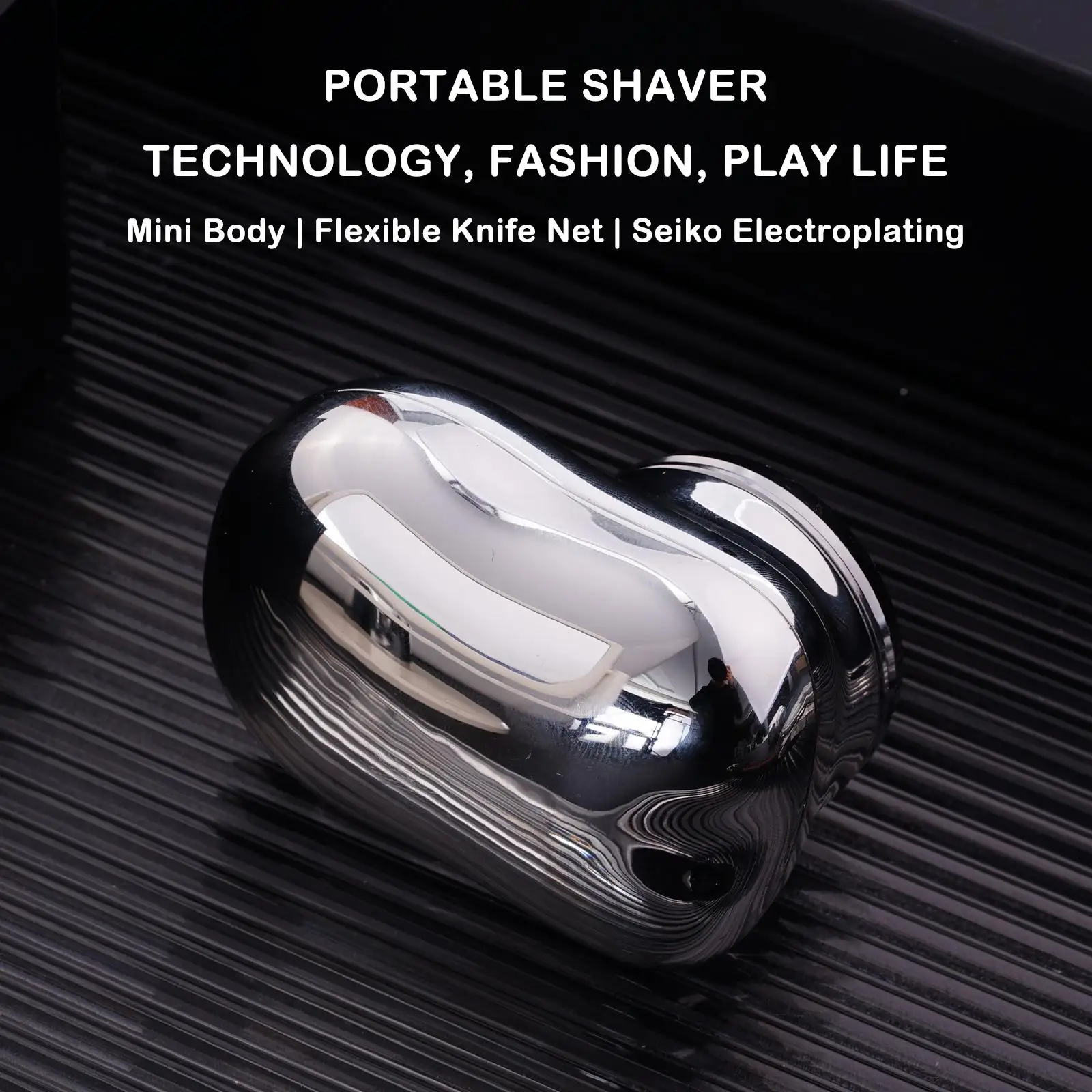 Mini Shave Rasierer Für Männer Tragbare Tasche Elektrische Mini Rasierer Bart Trimmer Rasierer Tragbare Elektrische Rasierer Werkzeug