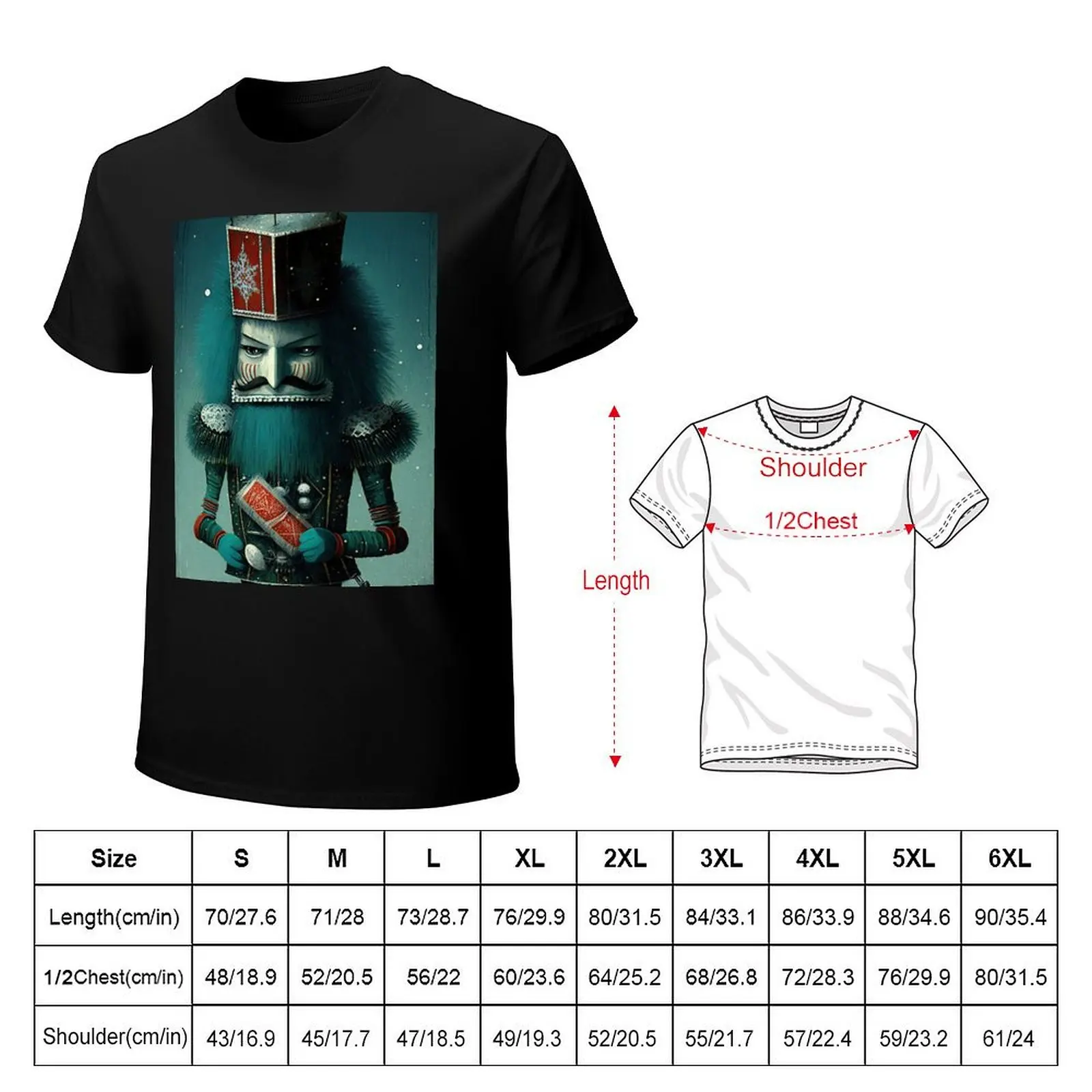 Lonely Nutcracker T-Shirt man t shirt cotton T-Shirt