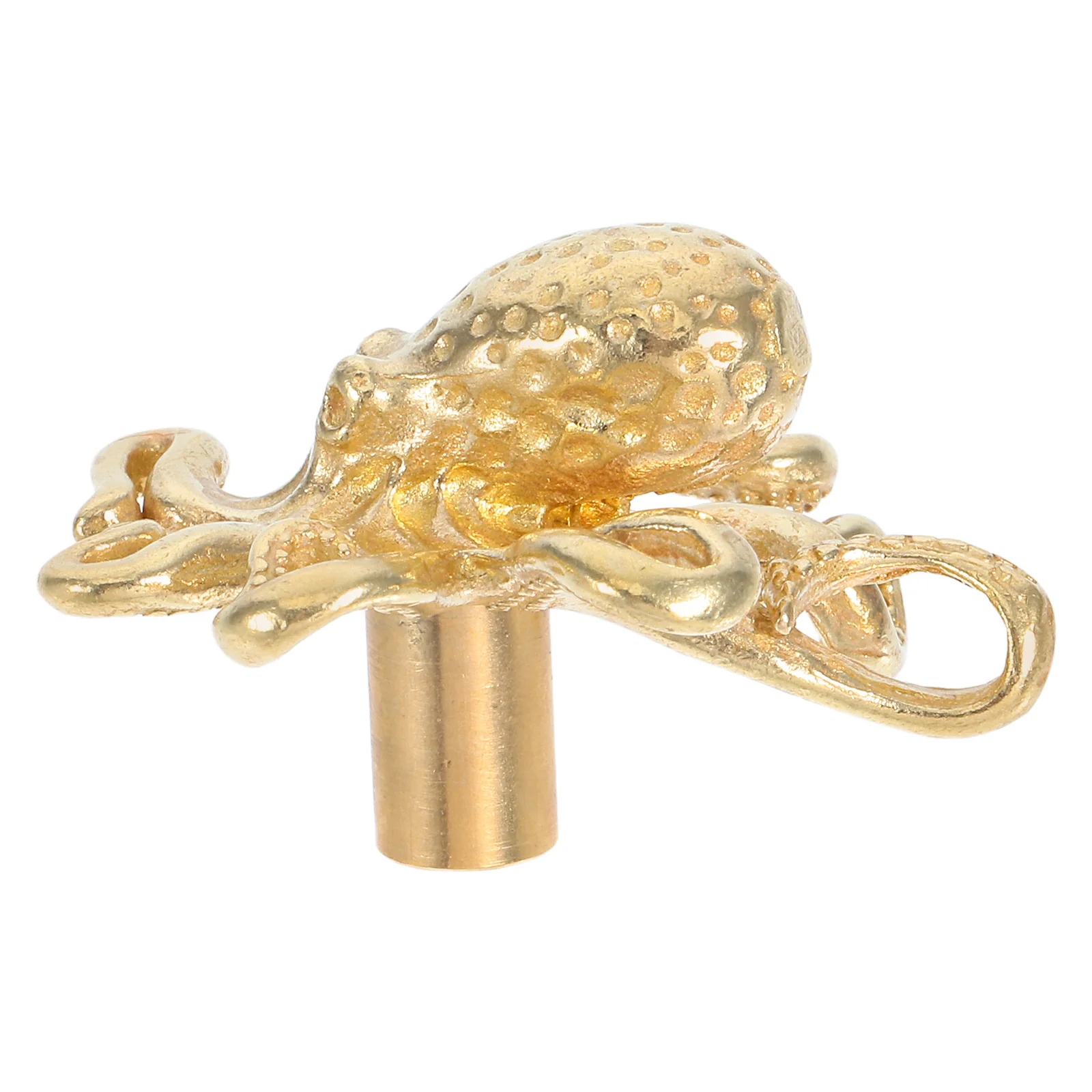 

Octopus Drawer Animal Pulls Vintage Brass Door Handle Brass Cabinet Hardware Beach Theme Home Octopus Door Pulls Decor