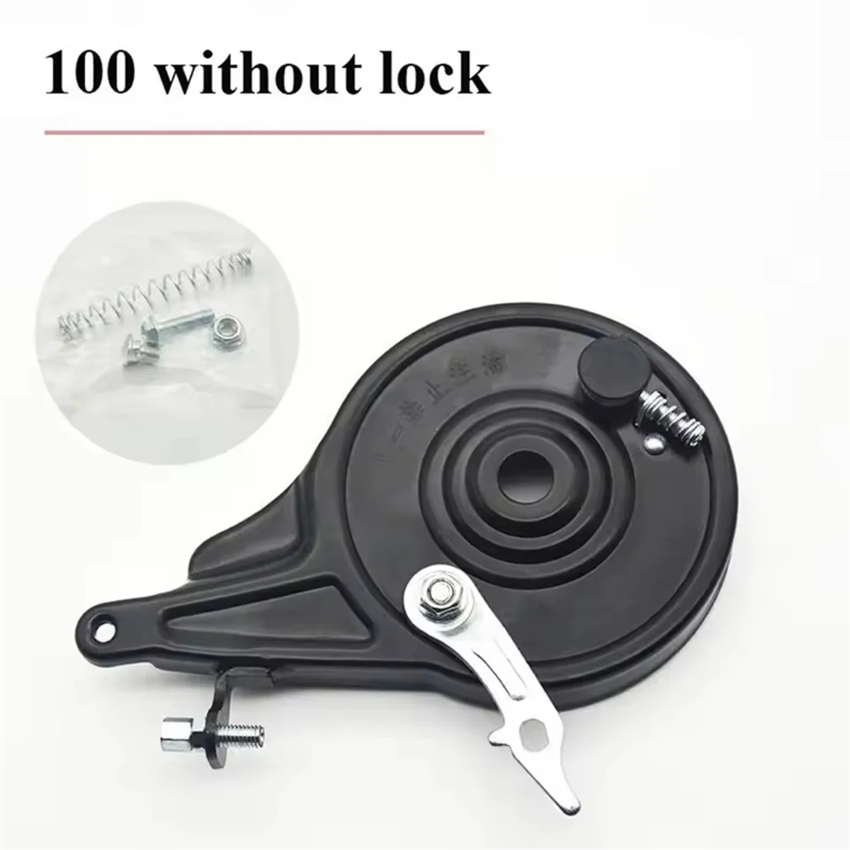 With Iniversal Lockable Rear Brakes 100 Type Electric Bicycles Parts Brake Pads Electric Bicycles Accessories,A