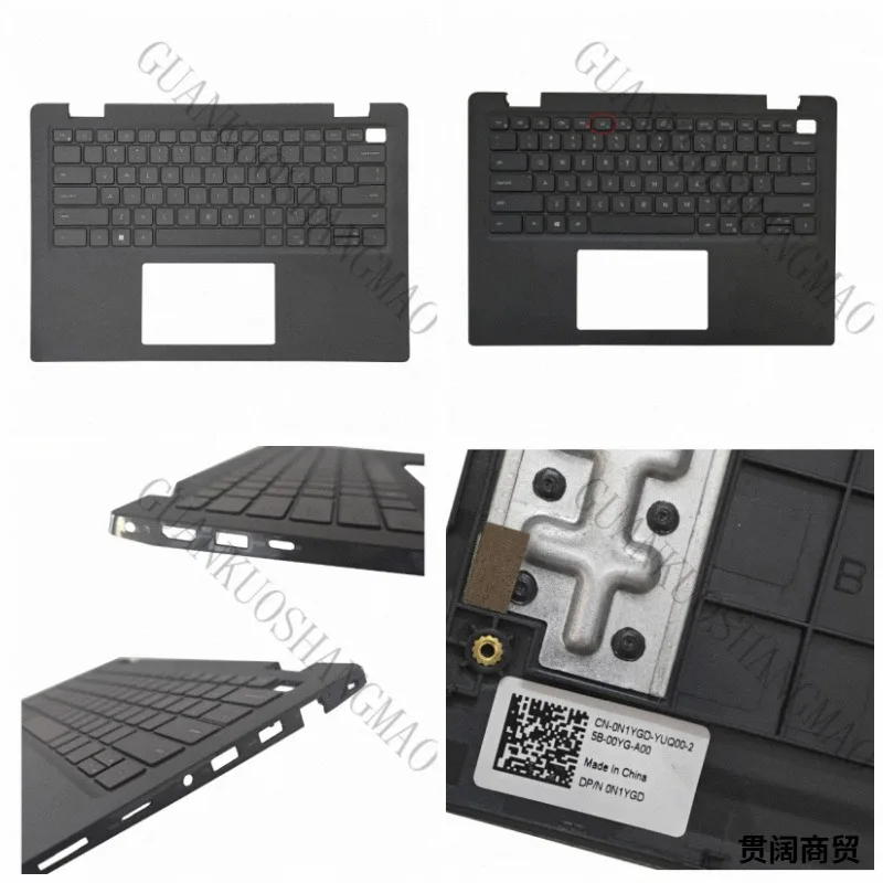 HJY...BBrand New Palmrest Upper Case With Backlit Keyboard PN 0N1YGD For Dell Latitude 3420 E3420