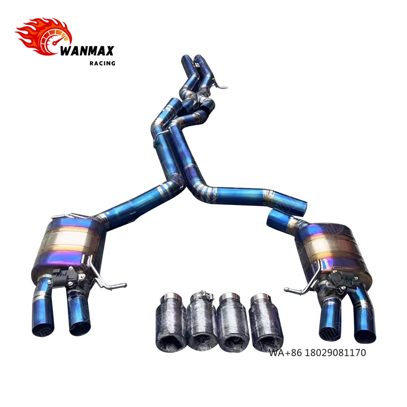 

Performance Titanium Catback Valvetronic Exhaust for RS6 RS7 C8 Avant 4.0 2021-2024
