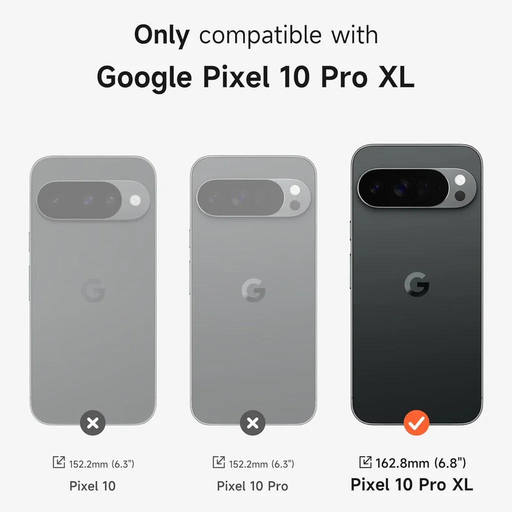 Etui magnetyczne SURITCH do Google Pixel 10 Pro XL z osłoną aparatu i regulowaną metalową podstawką — zdjęcie produktu 2