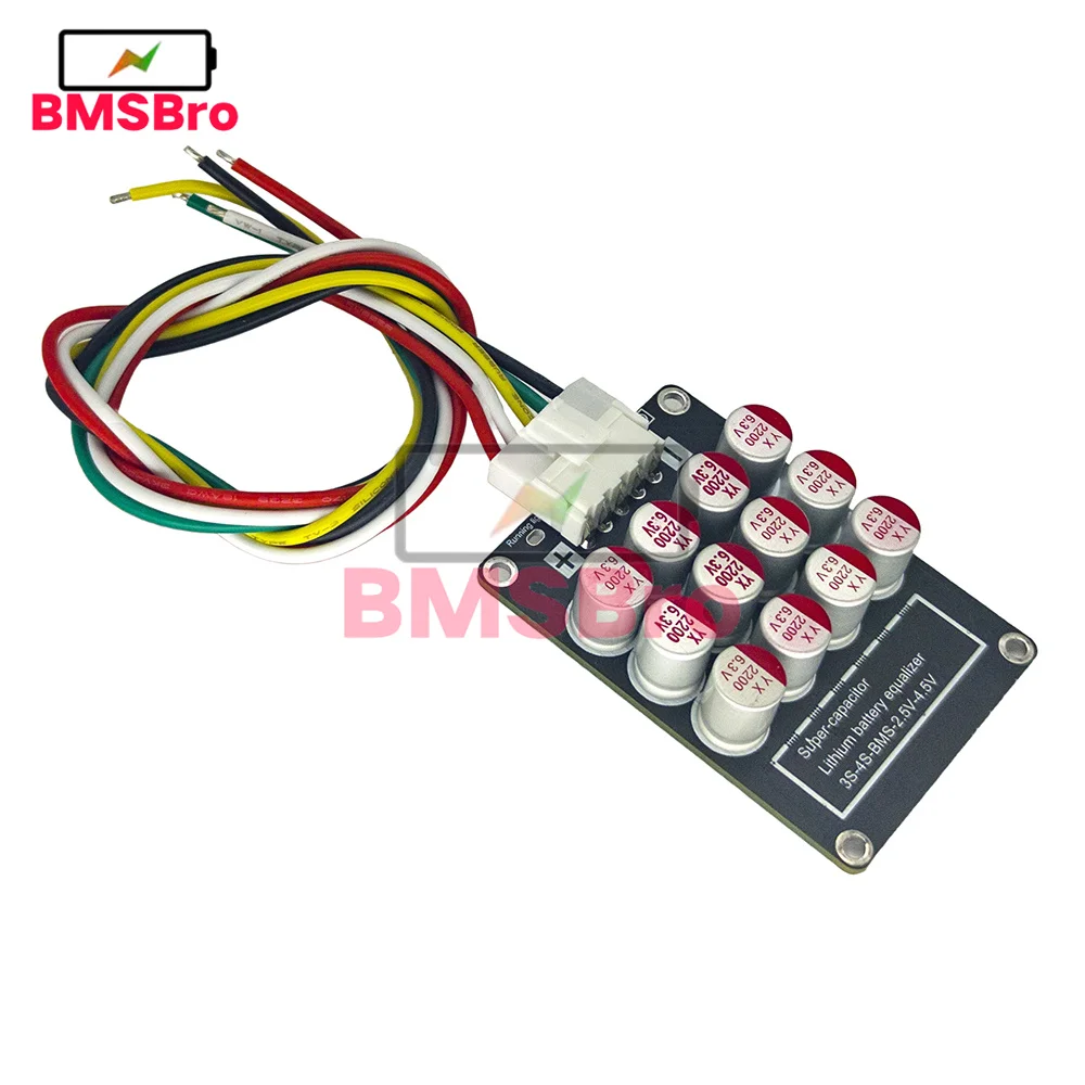 BMS 3S 4S 5.5A batteria al litio Lifepo4 bilanciatore attivo equalizzatore batteria a trasferimento energetico ad alta efficienza pacchi batteria