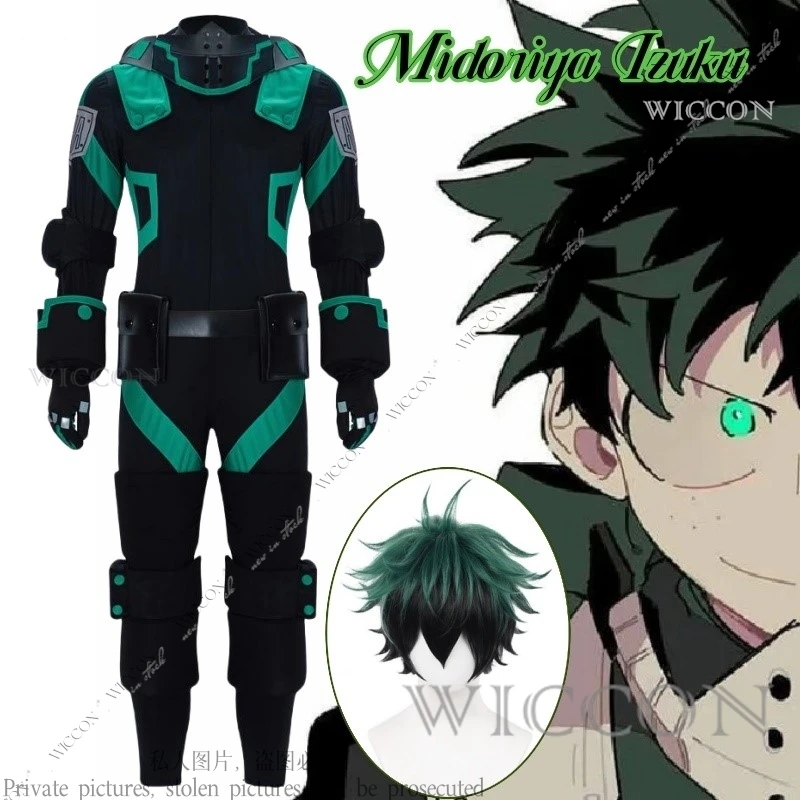 Midoriya Izuku Anime My Cos Hero Cosplay Costume Academiaa Animation Costume Comic-Con Combat Clothing Stage Costume Party