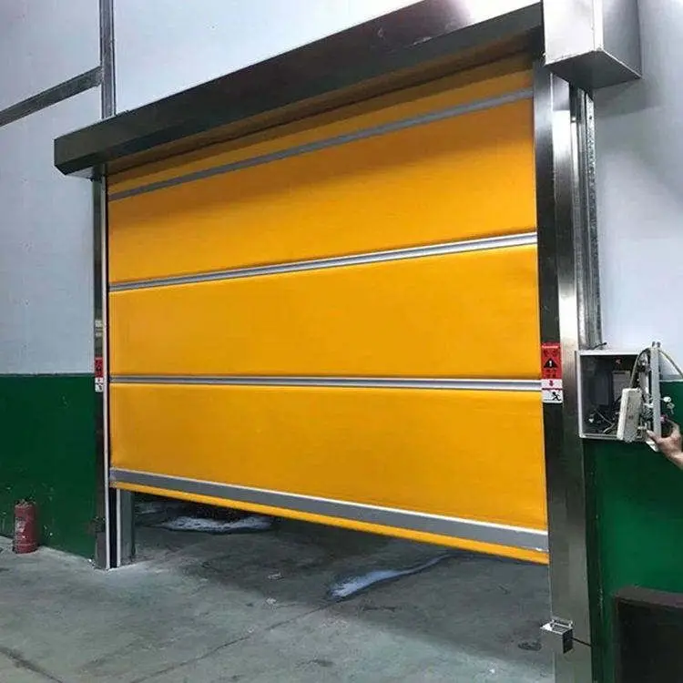Customized Industrial Warehouse Automatic High Speed PVC Roller Shutter Doorspromote sales